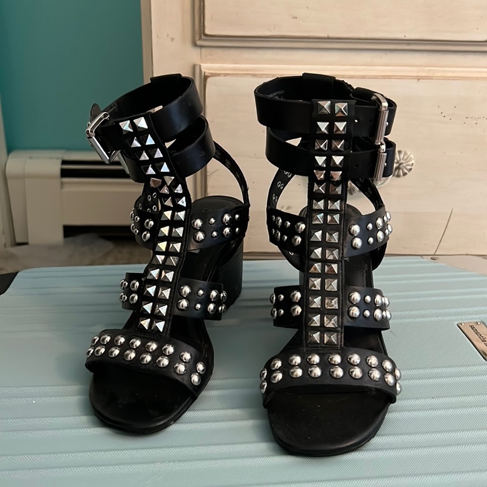 Steve Madden Spiked Block Heel Sandal